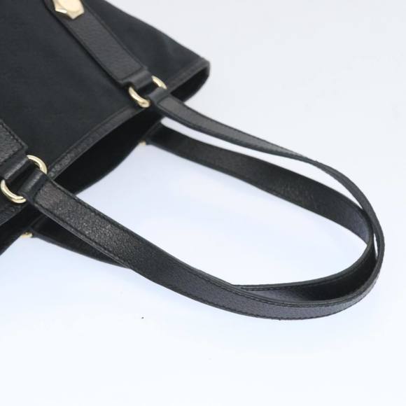GUCCI GG Canvas Hand Bag Black 153361 Auth 66928 - Picture 7 of 16